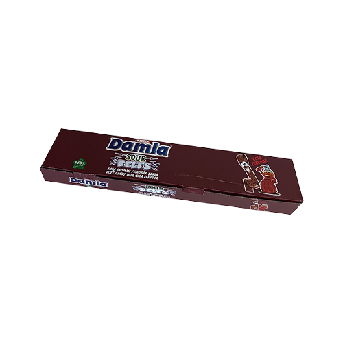 Bomboni Damla Sour Belts Cola Licorice 15 gr