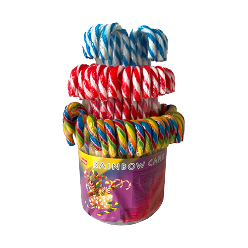 Lizalice Rainbow Cane štap tvrdi 12 gr