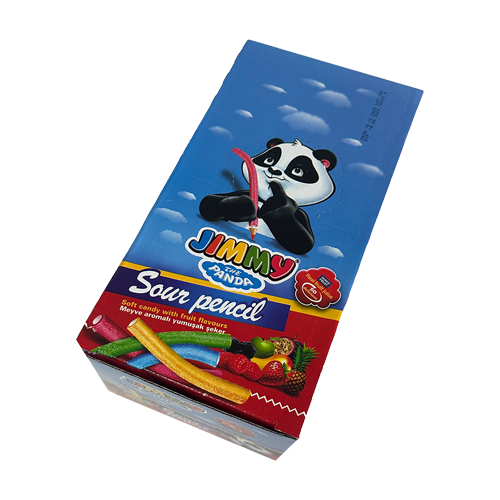 Slatkiš Jimmy Panda Sour Neon Olovke Mix 75 gr