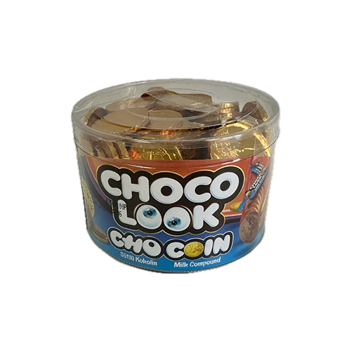 Novčići čoko mliječni Choco Look ChoCoin 100 kom 4.5 gr