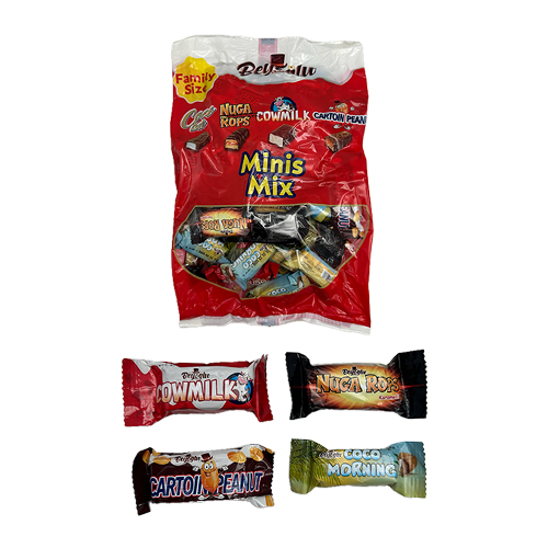 Čokoladice Minis Mix Family size 4VR 1000 gr