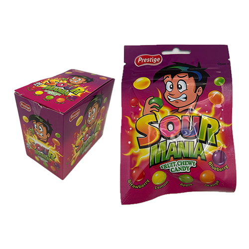 Bomboni Sour Mania - Mix voćni 15 gr