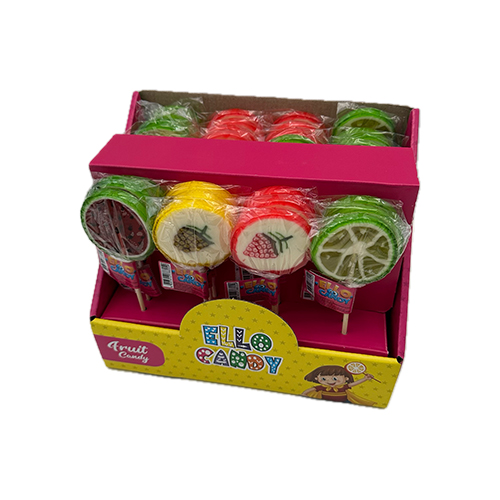 Lizalice Ello Polonya Candy Sekeri Mix voćni 25 gr600