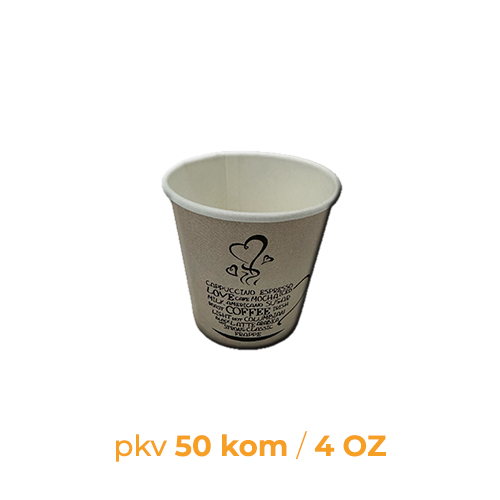 Čaše papirne 4 OZ