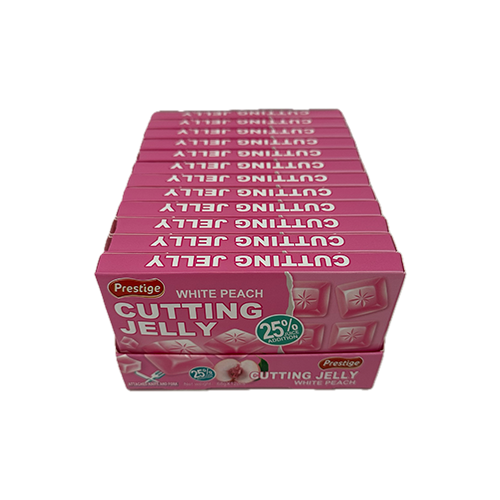 Poslastica ledeni žele za jelo i pića Cutting Jelly Bijela breskva 68 gr