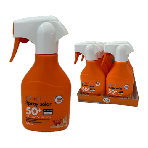 Krema za sunčanje za dojenčad Cien Sun Spray Solar Infanti Vegan 50+