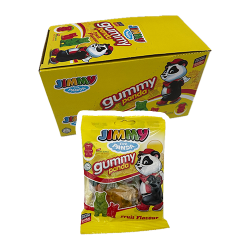 Bomboni Jimmy gumeni Panda sa voćnim sokom 4 gr - 80 gr