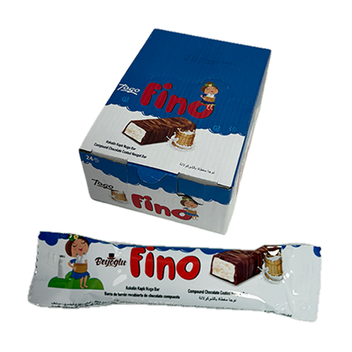 Čokoladice Togo Fino kokos nougat bar 15 gr