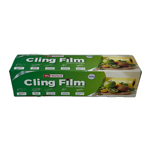 Folija streč Rimmed kuhinjska u kutiji + pvc nož 30 cm x 100 m