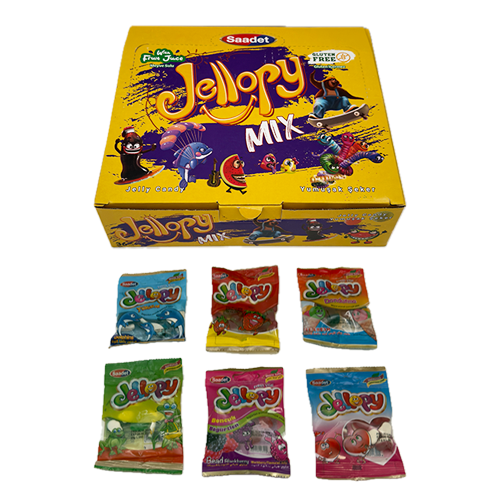 Bomboni Jellopy gumeni Fruit 6VR Mix 25 gr