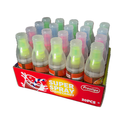 Slatkiš u spreju Super liquid narandža - limun - cola - grožđe 50 ml
