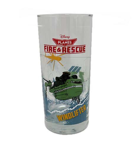 Čaša staklena Disney Planes Classico - Windlifter Fire & rescue 27 cl