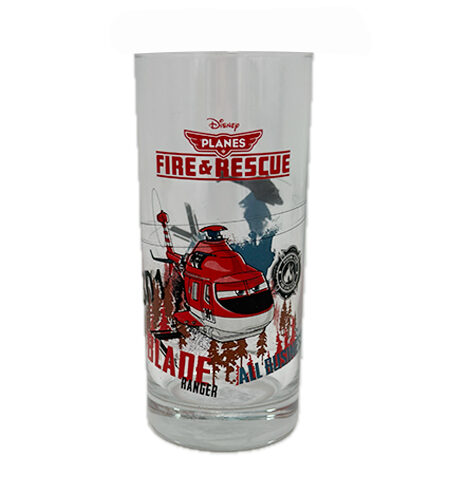 Čaša staklena Disney Planes Classico - Blade ranger All business 27 cl