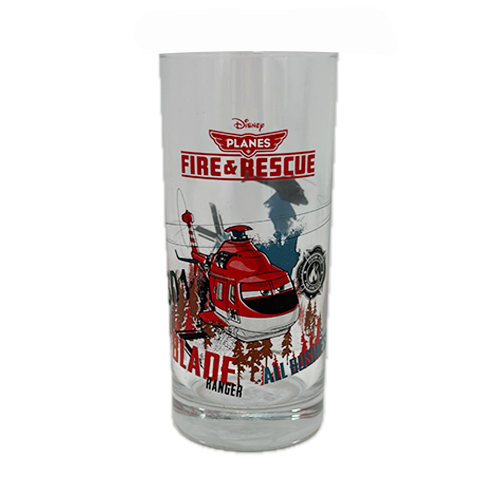 Čaša staklena Disney Planes Classico - Blade ranger All business 27 cl