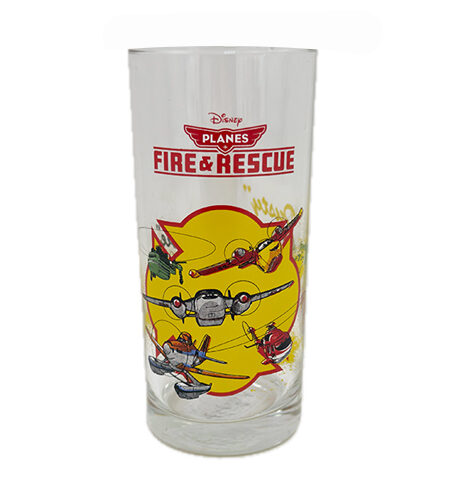 Čaša staklena Disney Planes Classico - Windlifter / Cabbie / Dusty / Blade ranger / Dipper 27 cl