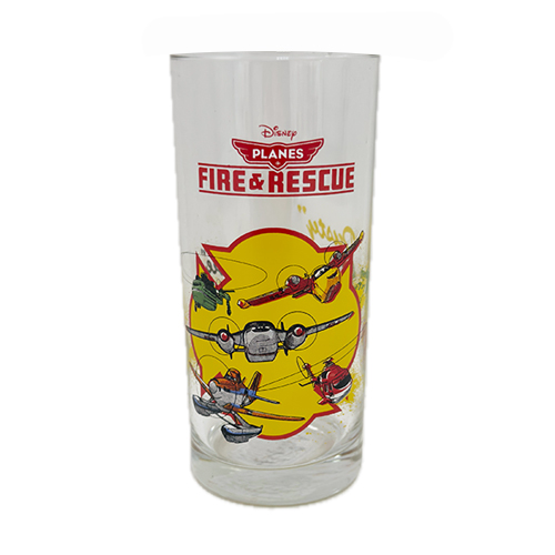 Čaša staklena Disney Planes Classico - Windlifter / Cabbie / Dusty / Blade ranger / Dipper 27 cl