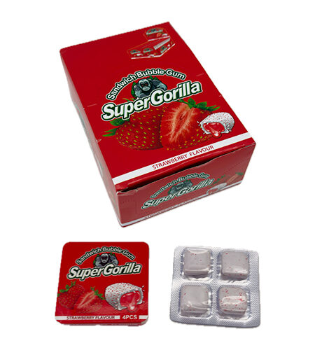 Žvake Super Gorilla sandwich Jagoda 14.4 gr