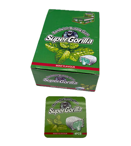 Žvake Super Gorilla sandwich Zeleni pepermint 14.4 gr