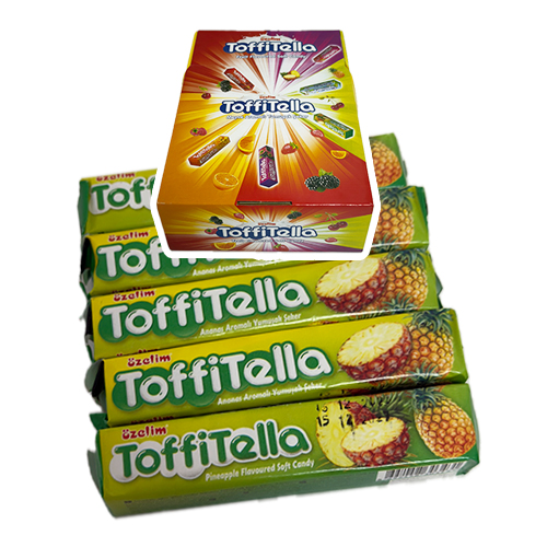 Bomboni Toffitella Fruit Soft ananas 38 gr