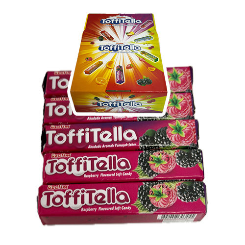 Bomboni Toffitella Fruit Soft malina & kupina 38 gr