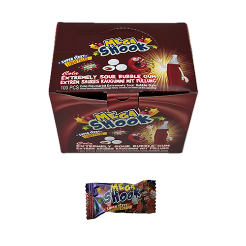 Žvake Mega Shook Super Fizzy Coca Cola kisjele 4.2 gr