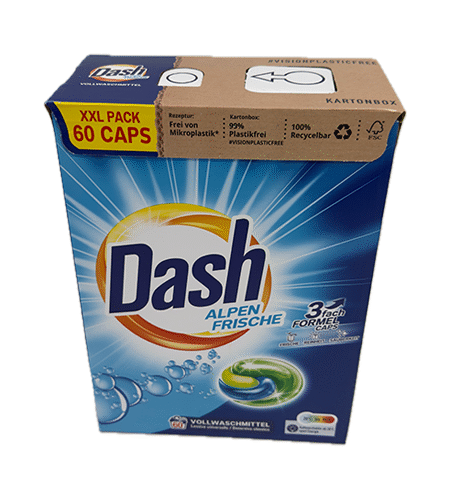 Deterdžent Dash 3u1 kapsule Alpen Frische 60 kom - XXL