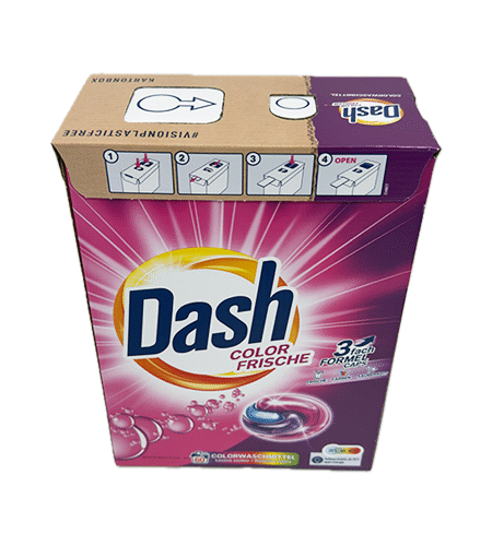 Deterdžent Dash 3u1 kapsule Color Frische 60 kom - XXL