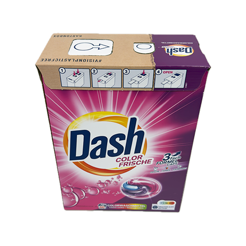 Deterdžent Dash 3u1 kapsule Color Frische 60 kom - XXL