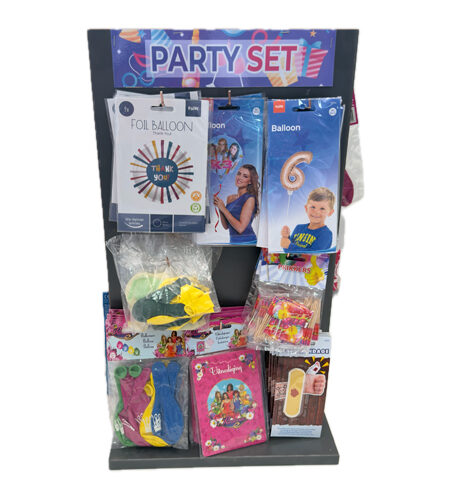 Party set štand - mix artikli 100 kom