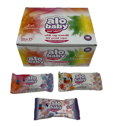 Maramice vlažne Alo Baby Soft džepne 36 kom x 15