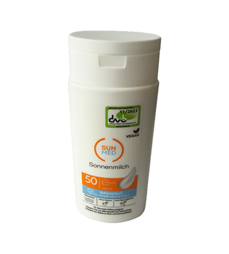 Mlijeko za sunčanje Sun Med 50 SPF UVA Vegan 200 ml