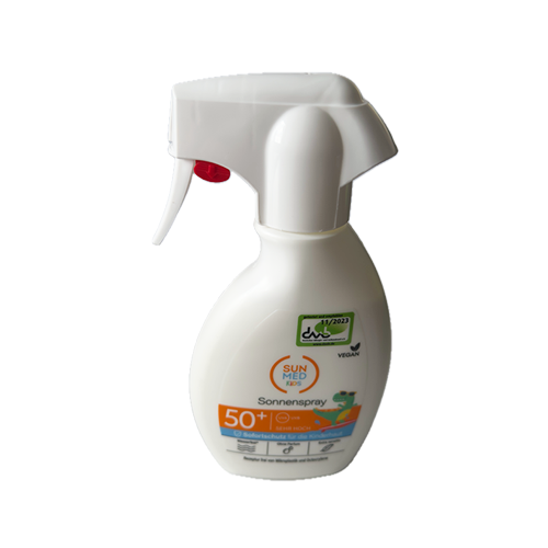 Mlijeko za sunčanje u spreju Sun Med Kids 50+ SPF UVA Vegan 220 ml
