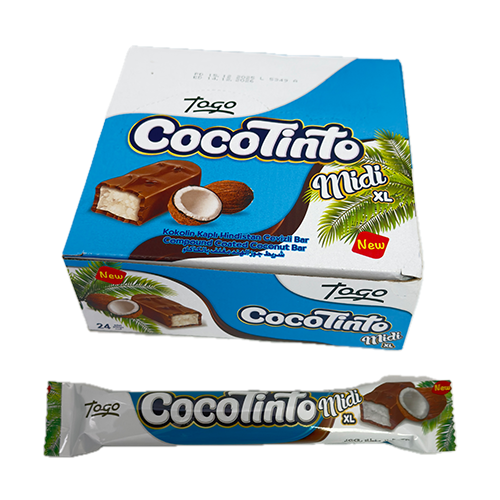 Čokoladice Togo Cocotinto midi XL kokos bar 22 gr