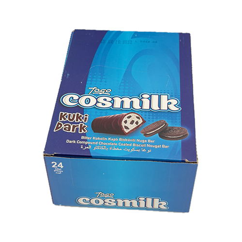 Čokoladice - biskvit Togo Cosmilk bitter crna Kuki dark 25 gr
