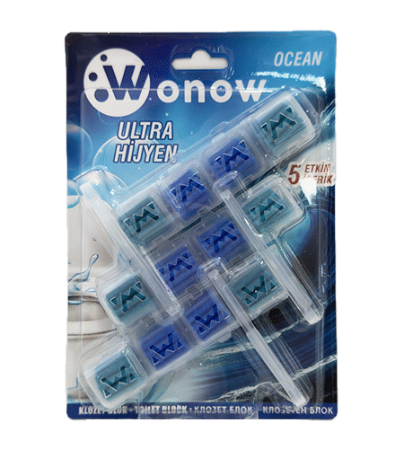 Osvježivač za wc šolju Block Wonow Okean ultra 3 kom - 50 gr
