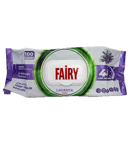 Maramice vlažne Fairy Pro višenamjenske 100 kom Lavanda
