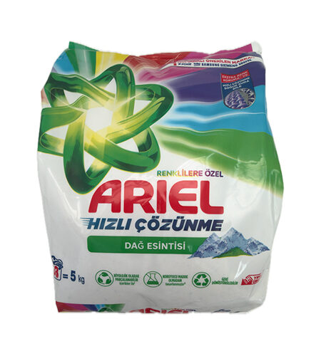 Deterdžent za veš Ariel color - planinski povjetarac 5 kg