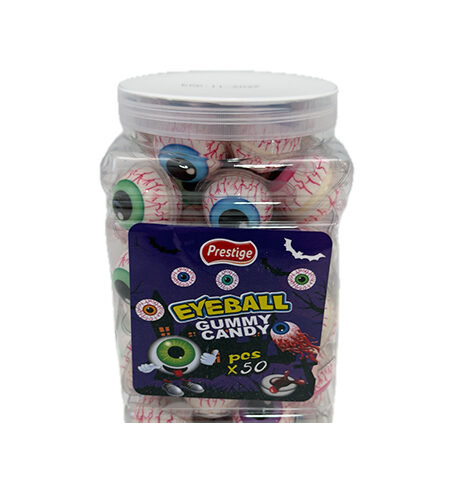 Bomboni gumeni Gummy 3D Eyeball - očna jabučica 8 gr - 50 kom