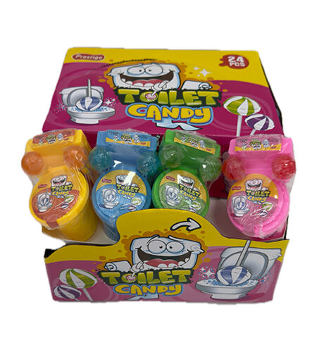 Lizalice Toilet - toalet 4VR - 2 kom Candy 13 gr - 24 kom X 12 KUT