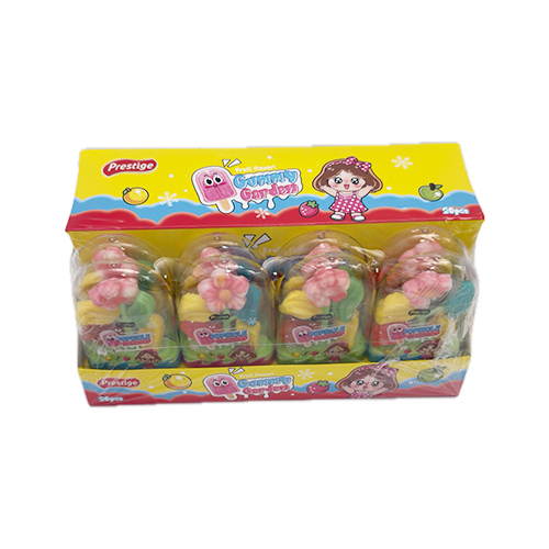 Lizalica gumena Gummy Garden - vrt mix voćni 12 gr - 20 kom