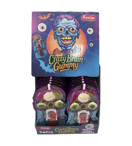 Bomboni gumeni Crazy Brain - mozak gummy 28 gr - 20 kom