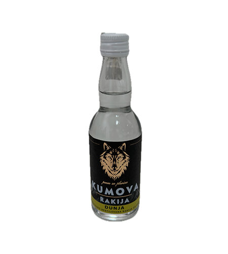 Kumova rakija dunja 100 ml - 37.5 Vol. Alc.