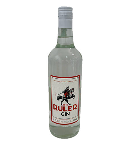 Džin The Ruler Gin 1 lit - 37.5 % Alc. Vol.