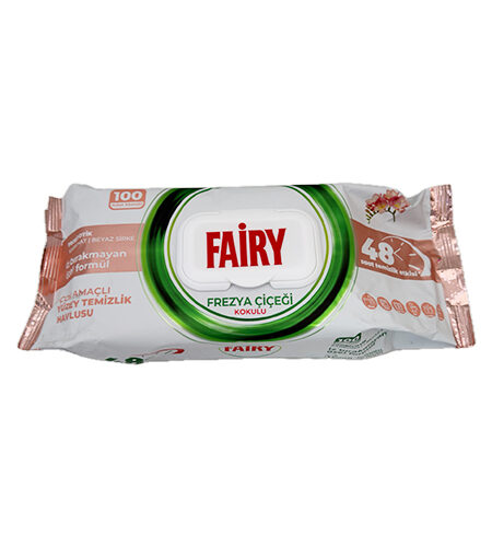 Maramice vlažne Fairy Pro višenamjenske 100 kom Frezija cvijet