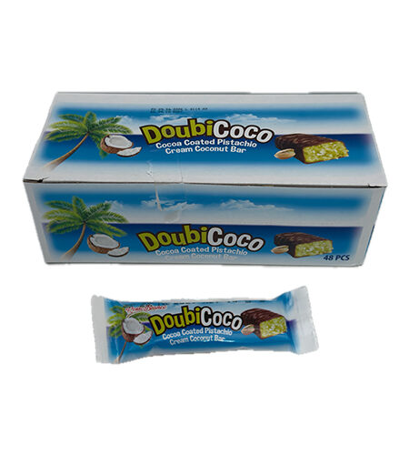 Čokoladice Rosso Doubi Coco kakao - pistaći + kokos krem 14 gr