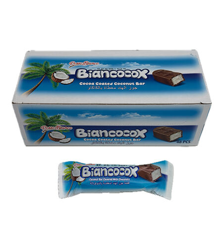 Čokoladice Rosso Biancocox kakao - kokos bar 14 gr