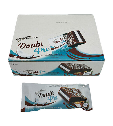 Biskvit Rosso Bianco Doubi Pie kokos krem 40 gr - 24 kom x 6 KUT