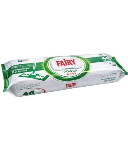 Maramice vlažne Fairy za čišćenje podova - džoger 50 kom Power wipes