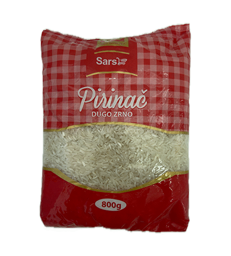 Pirinač dugo zrno Sars 800 gr