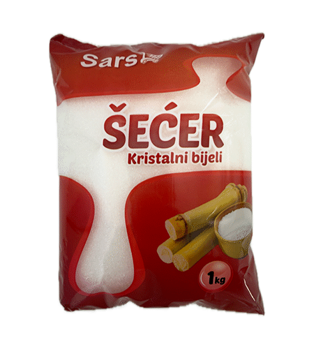Šećer kristalni bijeli Sars 1 kg